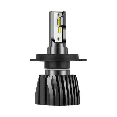 New V23 Fan Cooling Mini Headlights Bulb H4 OEM Car Lights LED Headlight