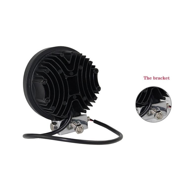 High Quality 27W Round Work Light Motorcycle LED Driving Light SUV Car LED Work for Offroad