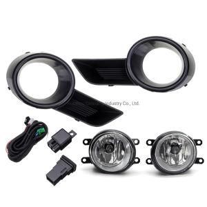 1 Pair Car Fog Lampfor Toyota Highlander 2008 2009 2010 Order Front Bumper Driving Grille Fog Light Cover Harness