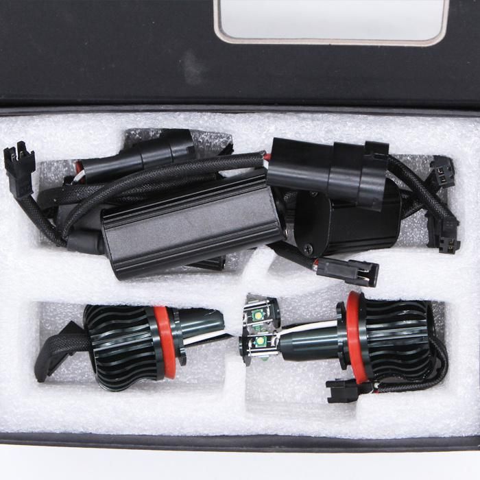 E61 E60 E90 LED Angel Eyes 40W H8