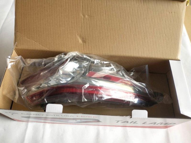 Wholesale Ffactory Price Taillight Backlamp Outer Lighting LED System for Camry 2018 USA Xle LED Auto Body Kits