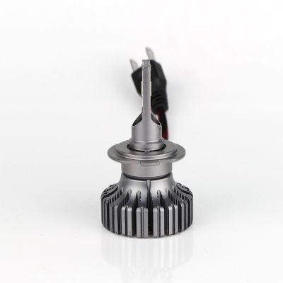 V13 H7 Auto Accessories H1 H3 H4 H7 H11 H13 9006 9007 4500lm 40W H4 6500K LED Car Headlight Kit White Light Bulb