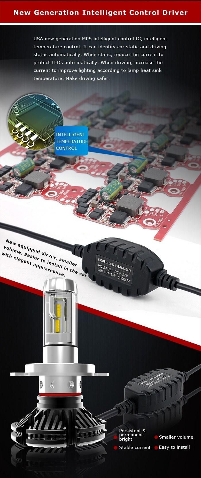 12-24V H1 6000lm H1 Phi-Zes LED Foglamp