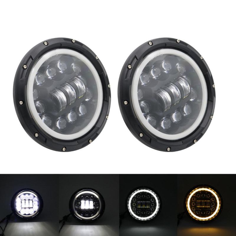 Factory Wholesale DOT E-MARK Vehicle 5 Inch LED High Low Beam LED Headlight