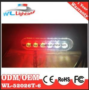Red White Surface Mounted LED Warning Lighthead for Fire Truck Ambulance