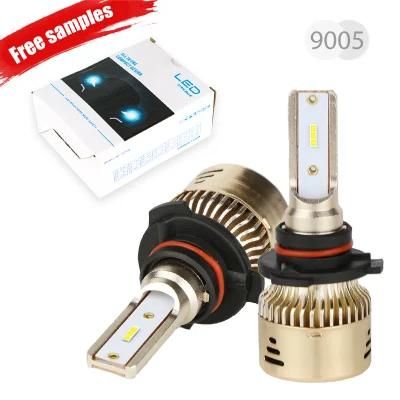 Wholesale Lighting System Fanless High Low Beam Car 9006 9005 H4 H7 Car LED Headlights