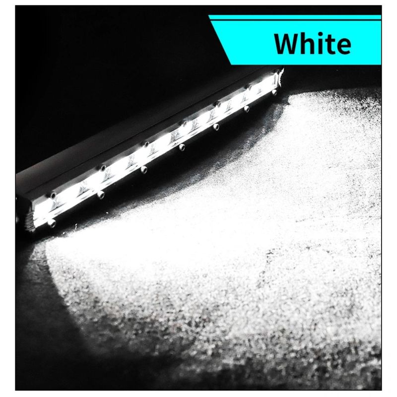 Dxz 12LED 36W 3030 Work Light Single Row Spotlight Car Parts Automotive Lighting System Driving Light