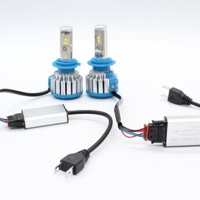 High Temperature Resistance 3000K 6000K Auto Lamp H7 LED Car LED Headlight