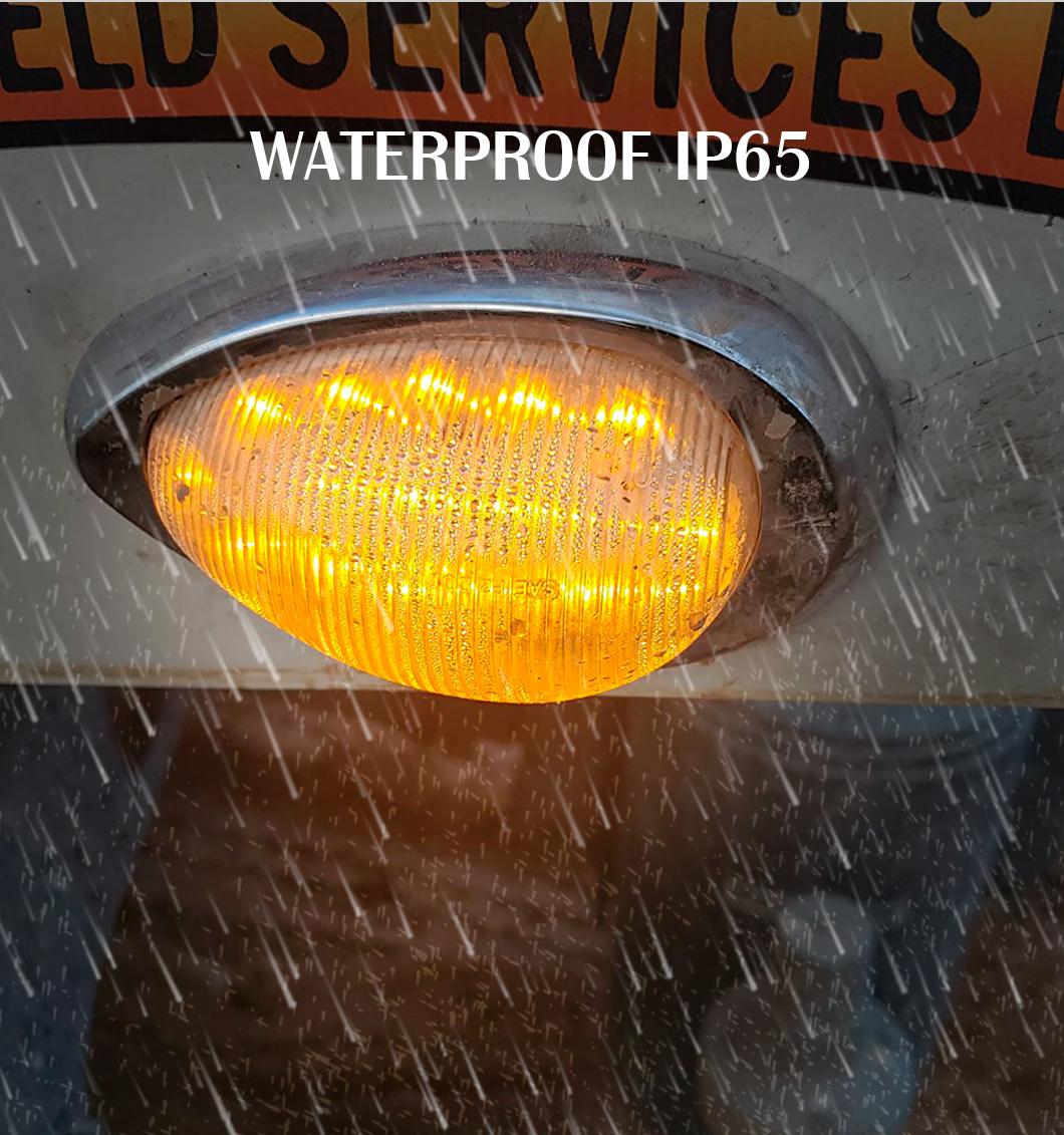 Oval Side Marker and Turn Signal Sealed Light