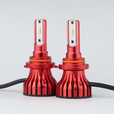 Weiyao V28 New Auto Parts Motorcycle Car LED Headlight Bulbs 6500K 45W 9005 LED Bulb Headlight 9006