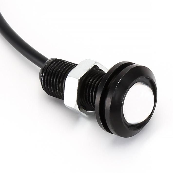 23/18 mm Car Eagle Eye DRL LED Daytime Running Lights LED 12V Backup Reversing Parking Signal Automobiles Lamps DRL Car Styling