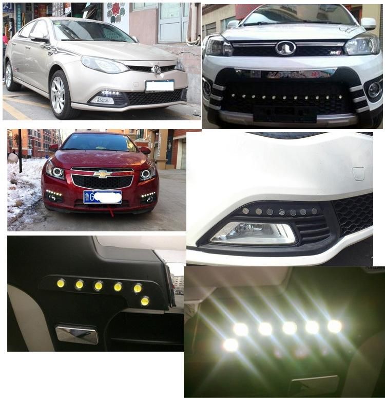 23/18 mm Car Eagle Eye DRL LED Daytime Running Lights LED 12V Backup Reversing Parking Signal Automobiles Lamps DRL Car Styling