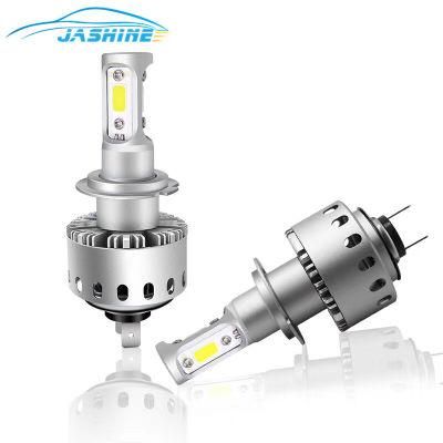 7p LED Headlight Conversion Kit H1 H7 40W 6500K 4000lm Car LED Headlights