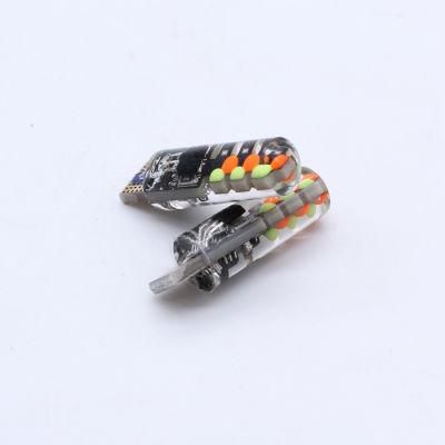 T10 5050 SMD RGB 6 LED Auto Car Wedge Side Light Lamp LED Demo Lamp Bulb W/Remote Controller
