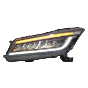 Auto Lamps 2008 Accord LED Light Car Parts LED Headlight with Dynamic LED Indicator for Honda