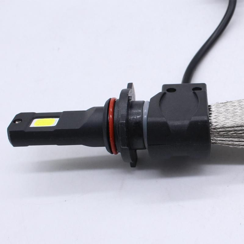 Copper Heat Dissipation Belt Fanless 4800lm LED Headlight 9005