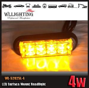 Amber Surface Mount Car LED Strobe Warning Light
