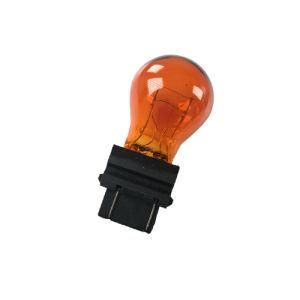 3157 P27/7W 12V 27/7W W2.5*16q Amber International Standard Auto Bulbs Backup Fog Stop Tail Halogen Lamps Turn Lights for Car Bus and Truck.
