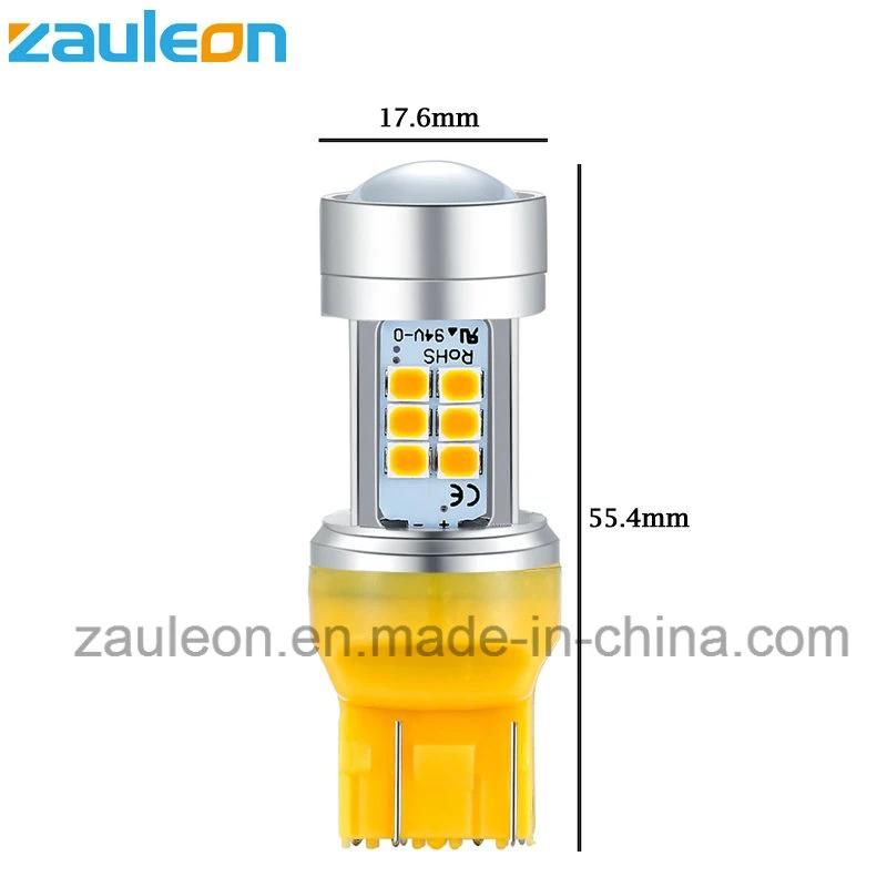 Amber LED T20 W21/5W 7443 7440 Car Lamp