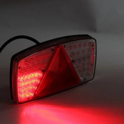 E4 Commercial LED Lights Trailer Truck Indicator Stop Side Marker Reverse LED Combination Tail Lights Auto Light