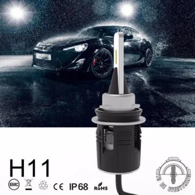 Auto Parts 6000K 24W 3600lm Car LED Headlight Conversion Kit