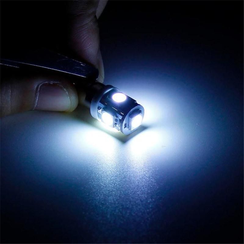 Auto Interior Ba9s Car LED Bulb Lights 12V 5SMD 5050 Canbus White