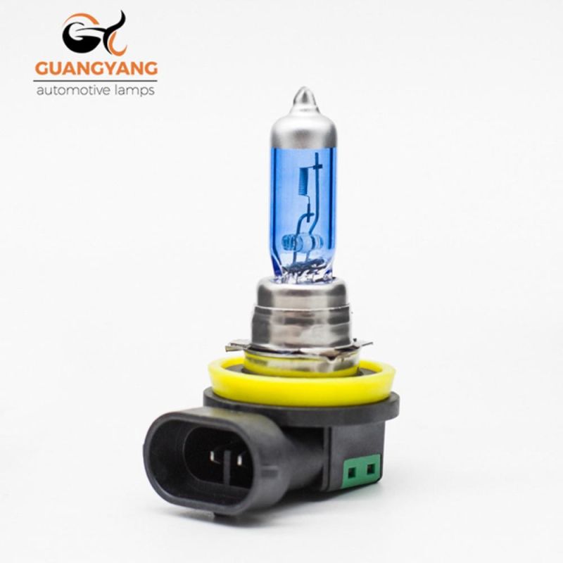 Blue Auto Headlight H11 12V 100W Lamp Super White Lighting Systems Halogen Bulbs