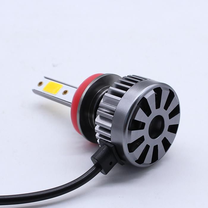 Gt3b Guangzhou Factory Car Accessories Yellow Lamp H11 H4 H7 C6 COB Headlight