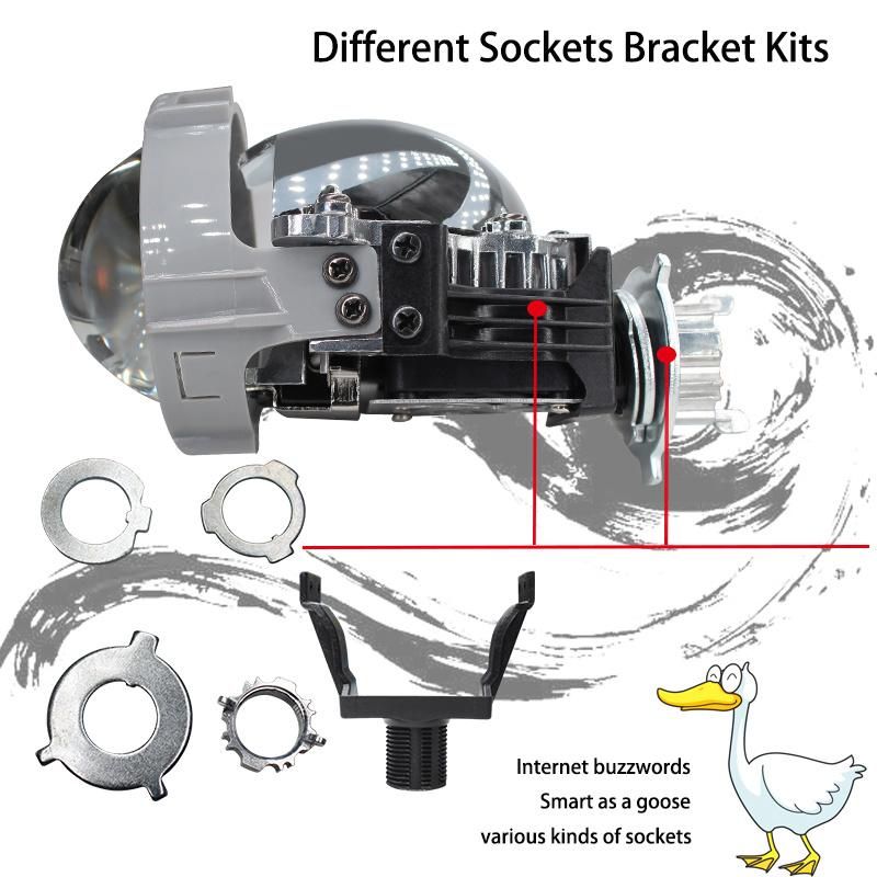 Rx9 2.5inch LED Bi Projector Headlights for Automotive Light