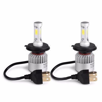 Auto S2 Car LED Headlight Bulbs 72W 8000lm Car Styling All in One Combo Beam Fog Lamp