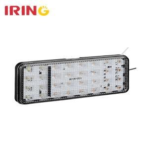 10-30V 2W Red Amber Indicator Front Position Tail Light for Truck Trailer