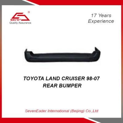 High Quality Auto Car Spare Parts Rear Bumper for Toyota Land Cruiser 98-07