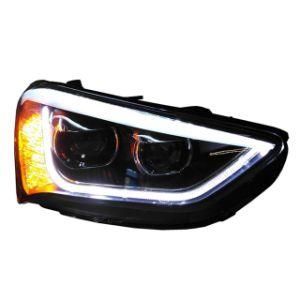 Projector Lens Headlight Car Lights 2013 Santa Fe IX45 Auto Parts Auto Lamps for Hyundai