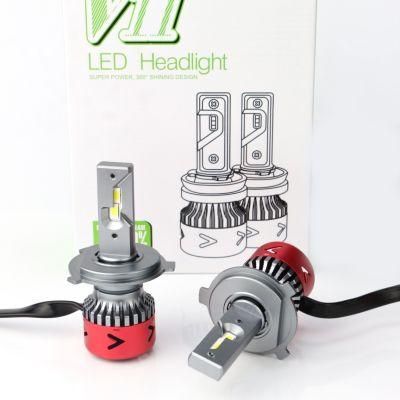 Auto Lighting System 45W Hb3 Hb4 9005 9006 H4 H7 H11 Car LED Headlight Bulbs Conversion Kit