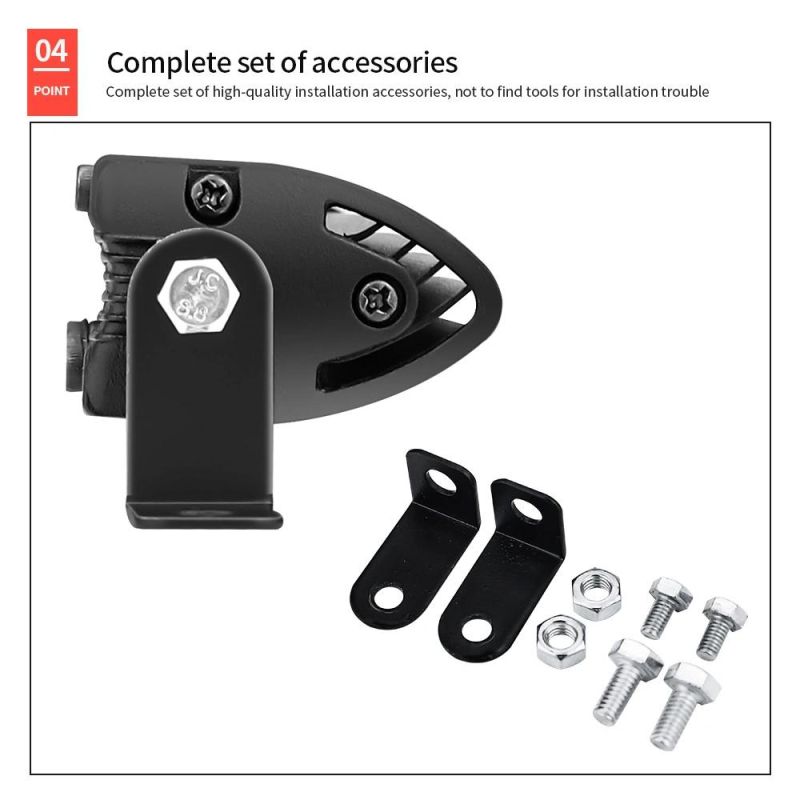 Dxz 12LED 36W 3030 Work Light Single Row Spotlight Car Parts Automotive Lighting System Driving Light