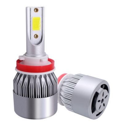 Fast Delivery 6500K 8000lm H1 H8 H4 H3 H7 H9 H11 9005 9006 H13 LED Headlight 12V 36W C6 Car Headlight Bulb Bright Lamp Lights