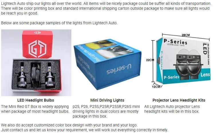 Gj Super Brightness D1s D2s D3s D4s LED Headlight for Car Lamp