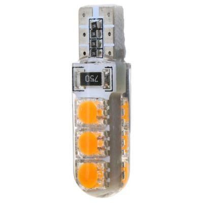 Auto LED Bulb for Car Amber 5050 6SMD T10