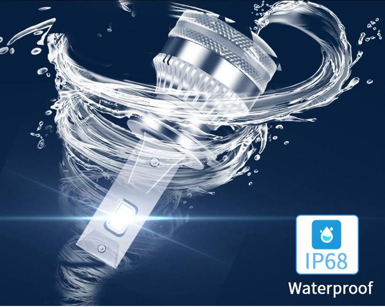 LED Car Headlight Bulbs V15 H3 60W 6500K Wholesale Automotive Parts Automobile Lamp H3 LED Headlight