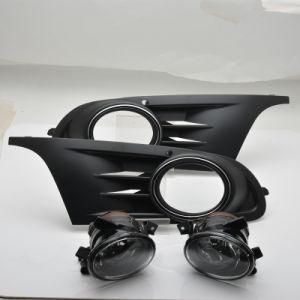 Front Grill Clear Fog Light Lamp Kit with Wring Switch for 09-11 Golf Mk6 Car Styling