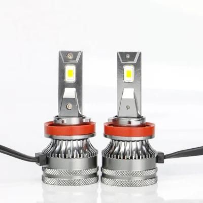 LED Headlights H11 Weiyao Auto Lighting System V15 4500lm 60W Super Bright Car LED Headlight
