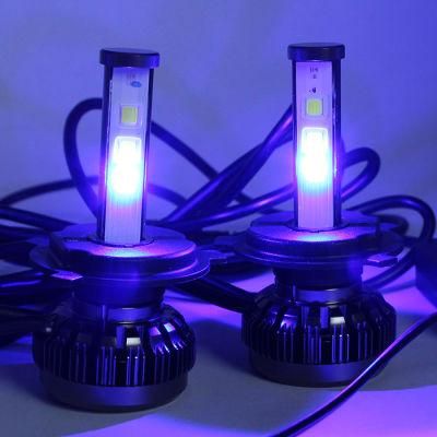 Factory Wholesale RGB LED Headlight H4