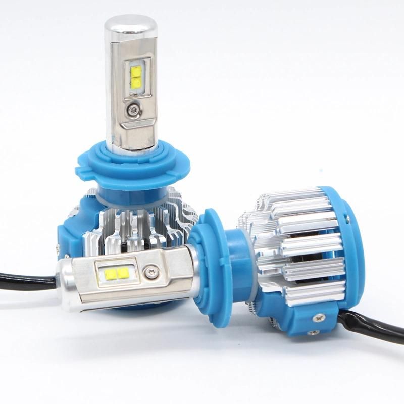 Wholesale T1 LED Auto Lamp H7 40W LED Headlight with Turbo Fans