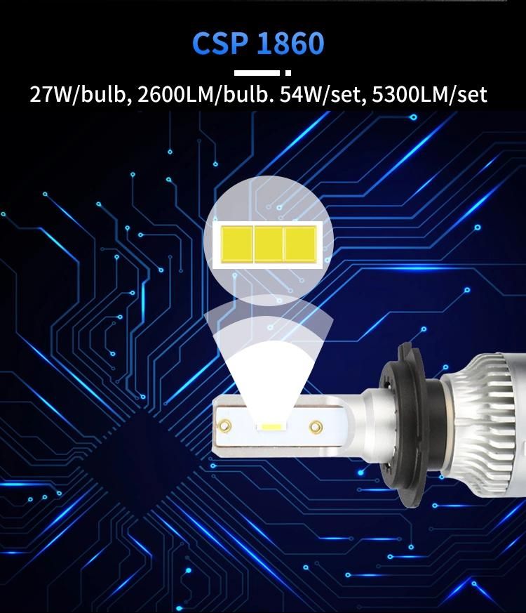 L8 LED Conversion Kit Whosale F2 H4 50W 8000lm 9005 9006 H4 H7 H11 LED Headlight Bulbs