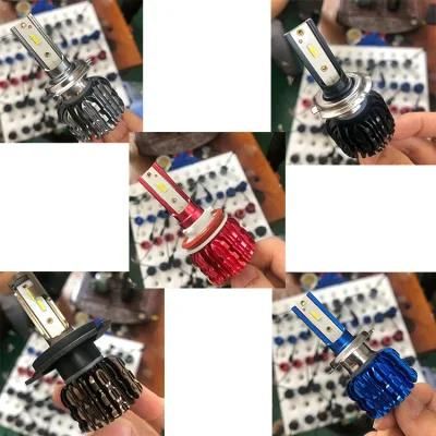 New K1 Light Bulbs Car H13 5202 880 H7 H4 LED Headlight for Auto Vehicle