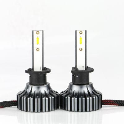 40W 6000lm H7 Auto Lighting System Car LED Light Aluminum High Brightness LED Headlight