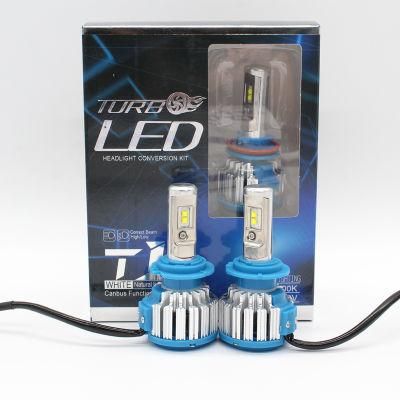 Automobiles Motorcycles T1 9007 H3 H4 H7 Car LED Headlight