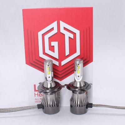 Mini C6 LED Headlight 36W 3800lm H1 H3 H4 H7 H9 9004 LED Headlight Bulb