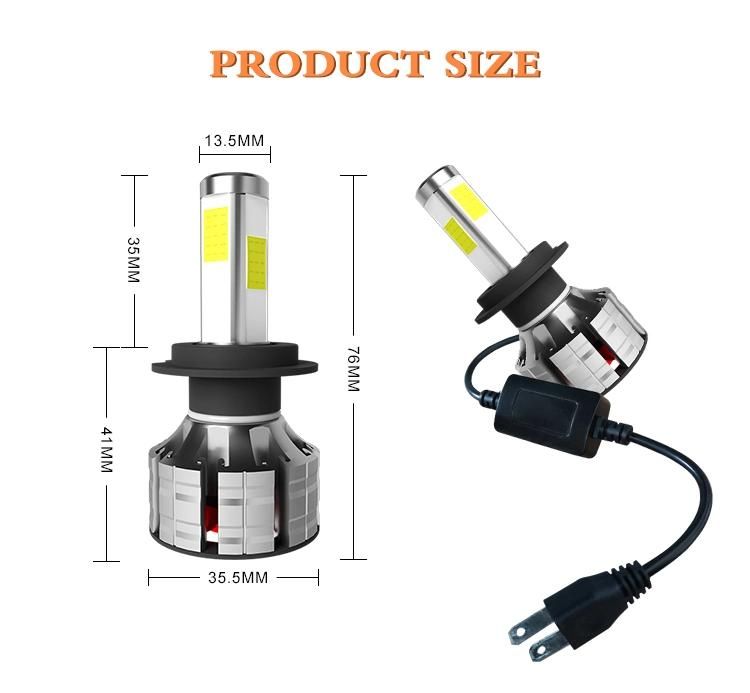 Newest K9 Automotive Light Bulb H11 H13 H4 Hb3 Hb4 LED Headlight Bulbs for Car