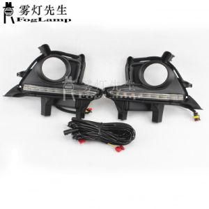 White Daytime Running Light DRL Fog Lamp for Toyota Highlander 2014 2015 2016